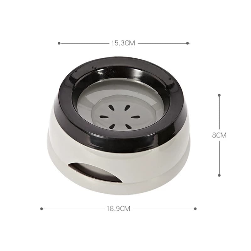 No-Spill Floating Pet Water Bowl