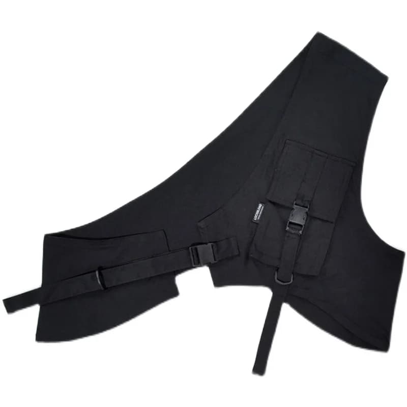 Tactical Vest One Shoulder Harajuku