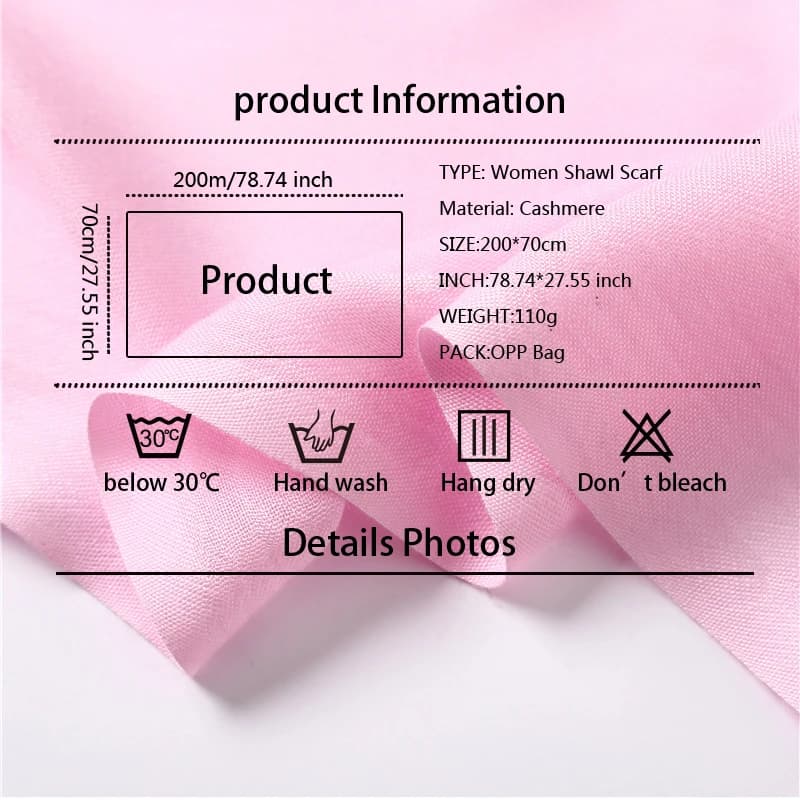 Women's Pashmina Scarf Wrap