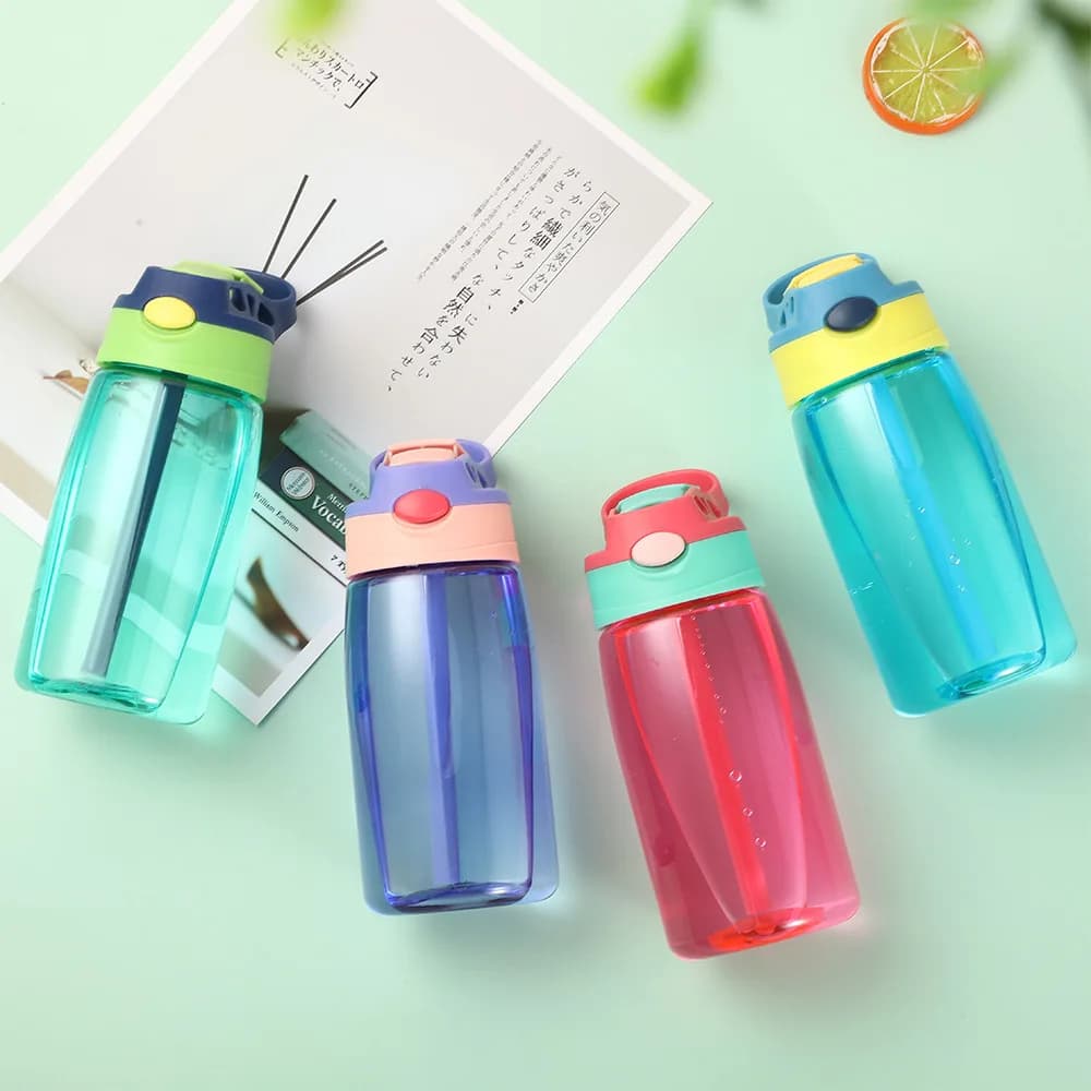 Kids Water Bottle with Straw