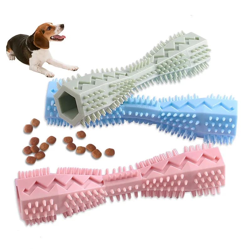 Hexagonal Dog Teeth Cleaning Chew Toy