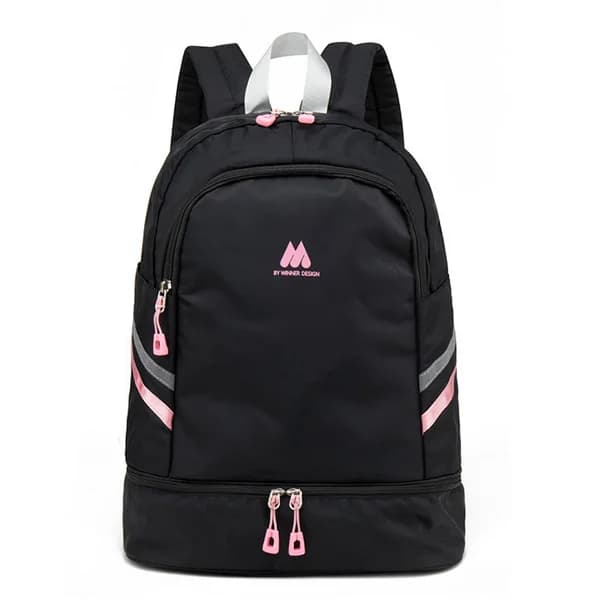 Large Capacity Backpack With Shoe Storage