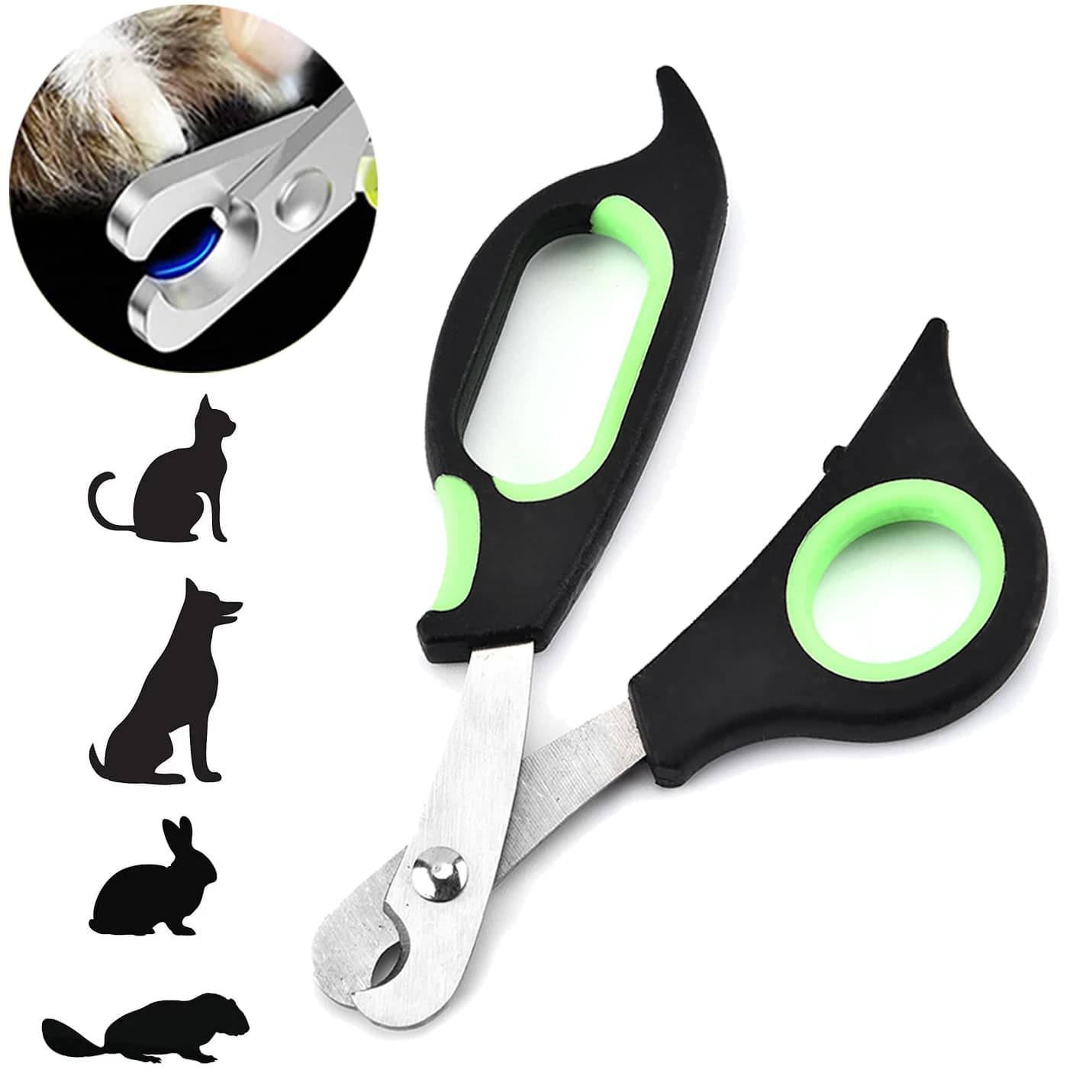 Small Animal Dog Cat Nail Clipper Scissor