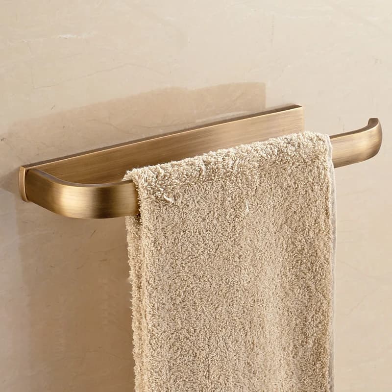 Antique Bronze Bathroom Accessories Sets Towel Shelf Towel Holder Toilet Paper Holder Robe Hook Bath Hardware