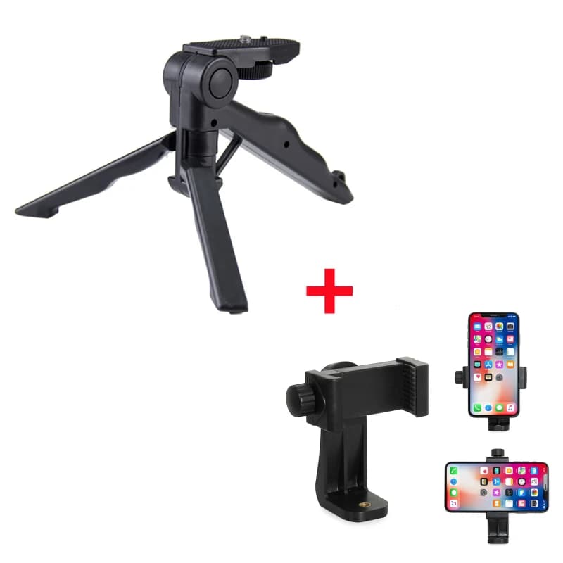 Handheld Phone Tripod Grip Stabilizer Stand