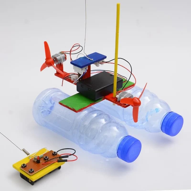 Remote Control Wind Ship Model Kit