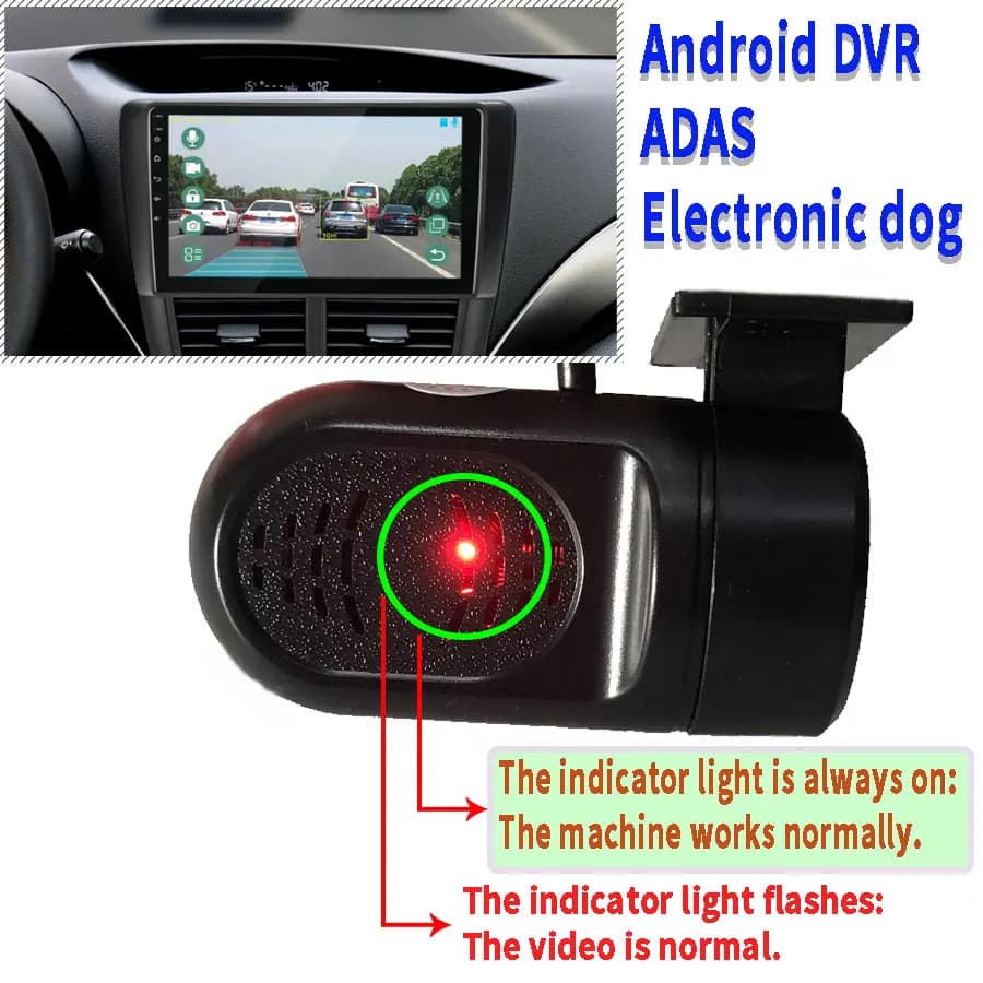 Dashcams for Cares Dashcam Motion Detection Video Recorder Radar Dvr Car Recording Camera Dash Cam 1080p Camcorder Android Parts