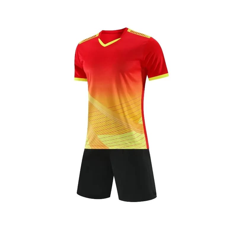 Adult Kids Football Training Jersey Short Sleeve