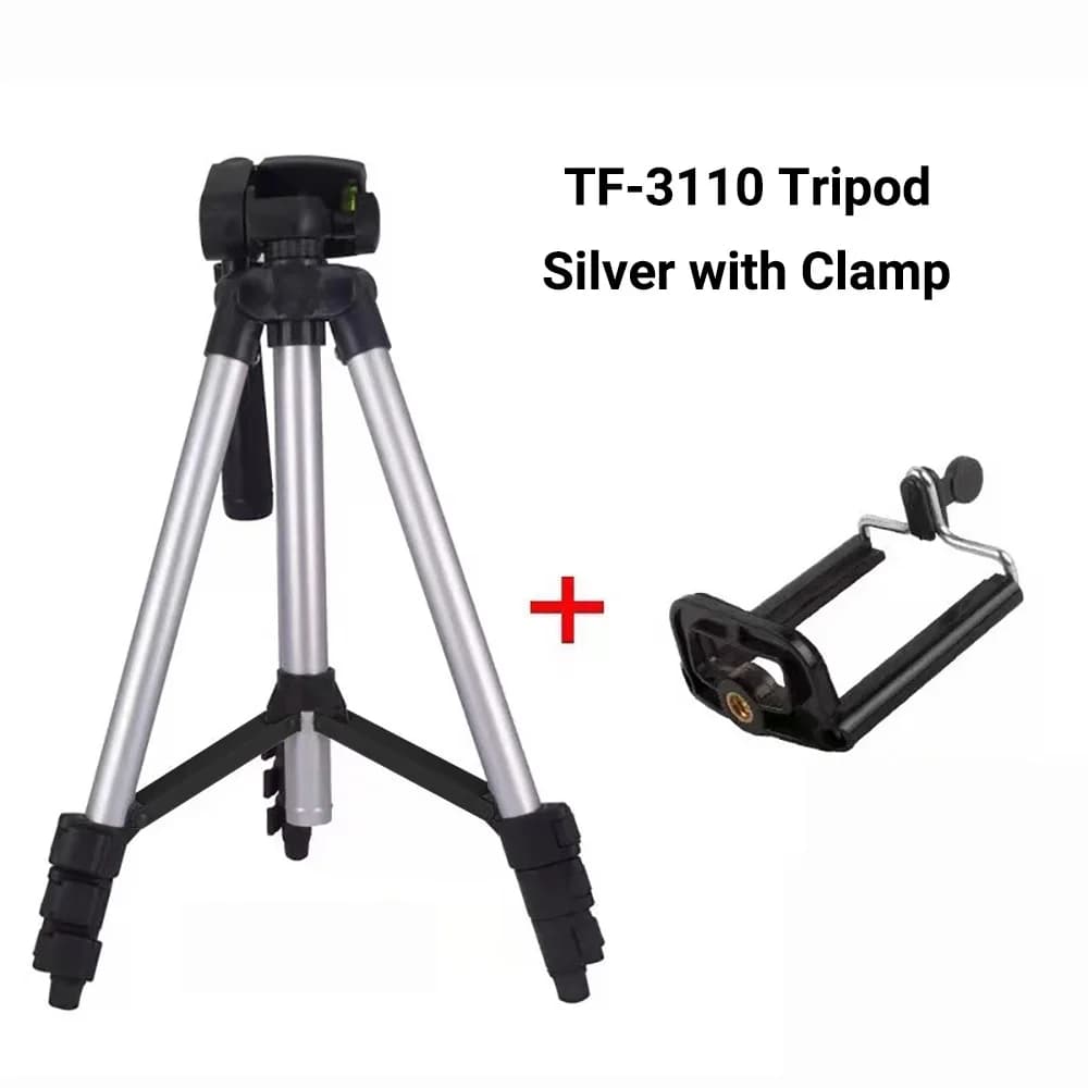 Universal Camera Tripod Stand with Phone Holder