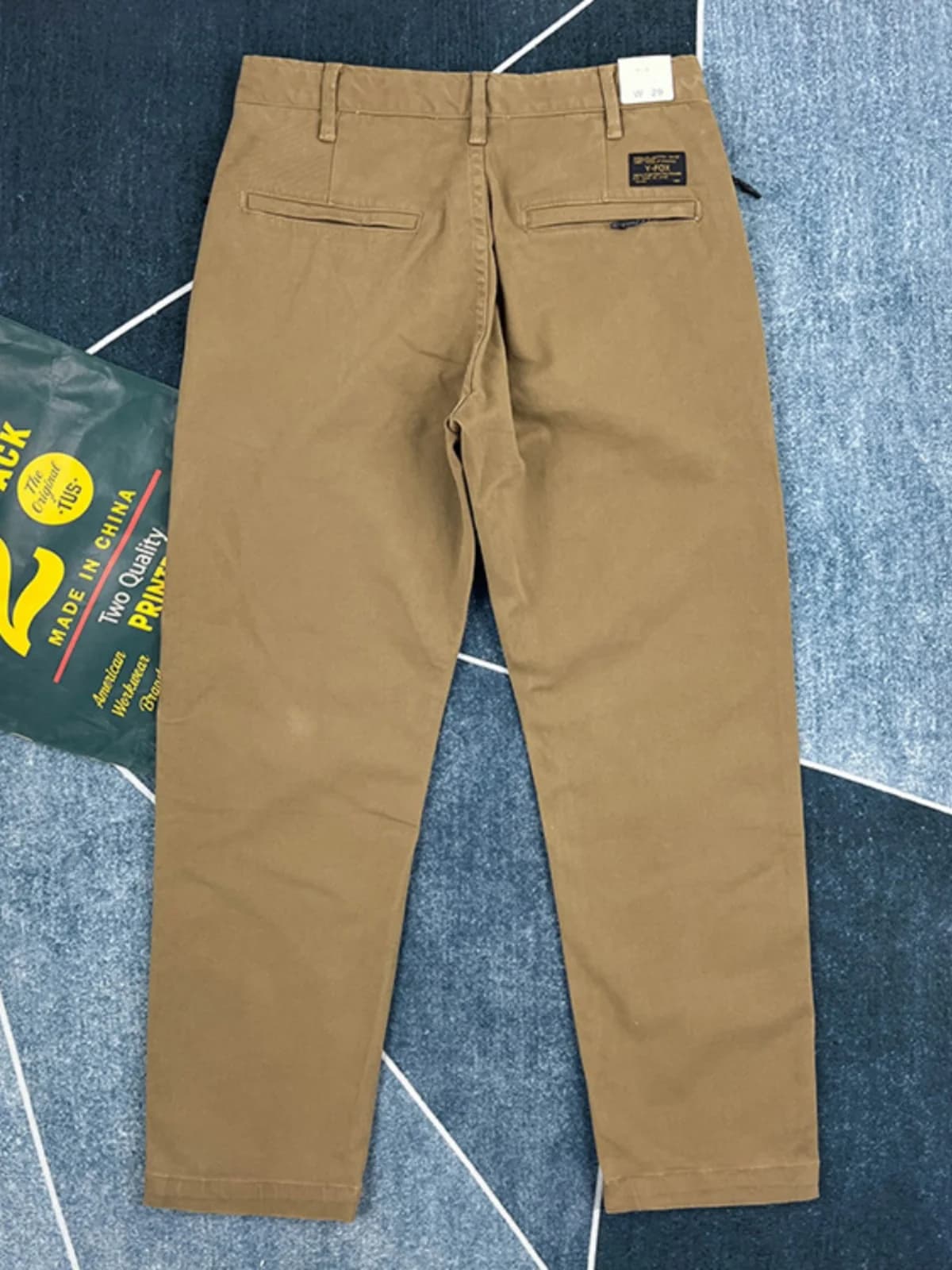 Men's Heavyweight Cotton Straight Leg Work Pants