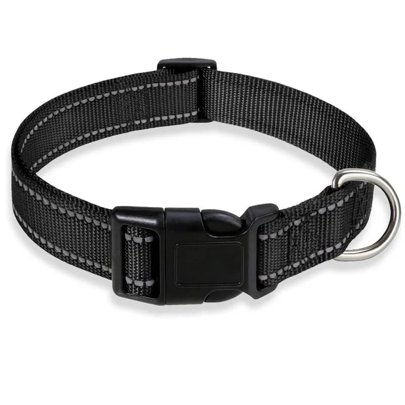 Adjustable Dog Collar with Quick Release Buckle