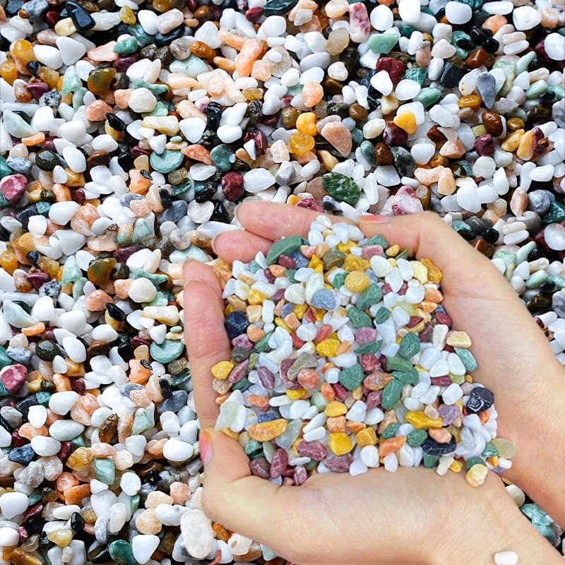 Natural Gravel Stone Aquarium Landscape Decor