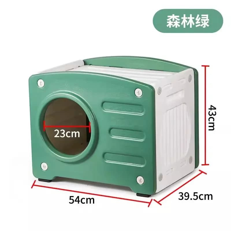 All-Season Pet House with Rainproof Design