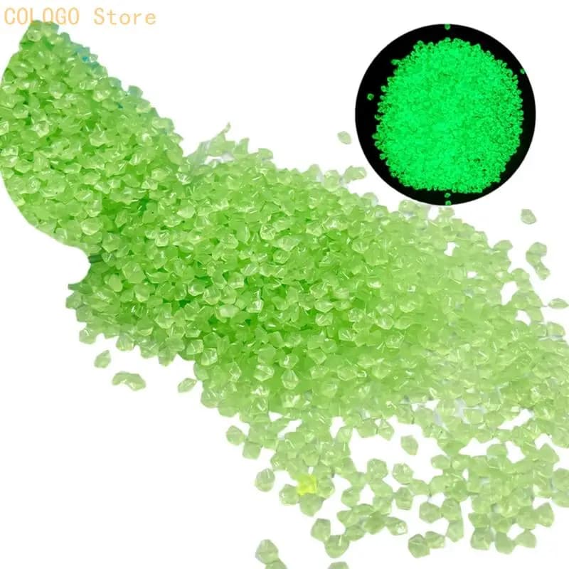 Glowing Resin Gravel Pebbles for Aquariums
