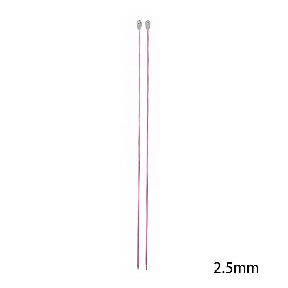Aluminum Straight Knitting Needles 35cm