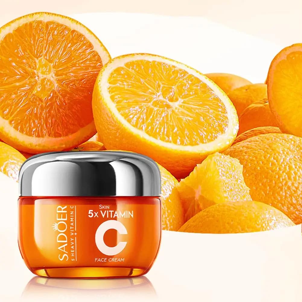 Vitamin C Firming&lifting Skincare Set Moisturizing Brightening Essence Revitalizing Skin Repair Serum Cream Korean Skincare