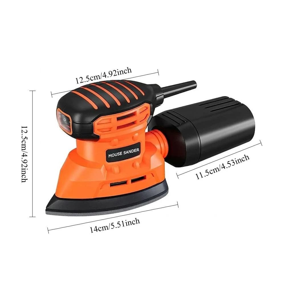 Electric Detail Sander with Dust Collection