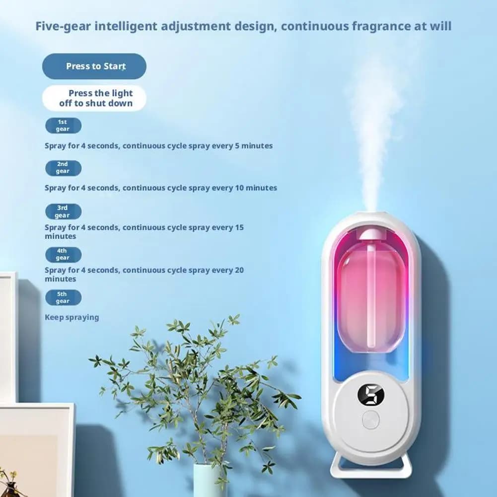 Automatic Fragrance Diffuser with Light