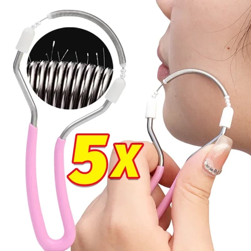 Manual Spring Facial Hair Remover