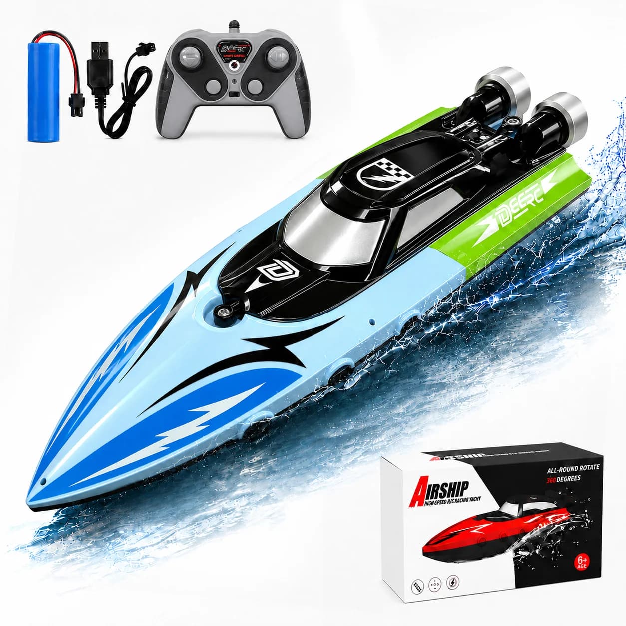 2.4GHz Remote Control Racing Speed Boat