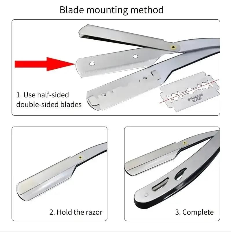Retro Folding Manual Shaver