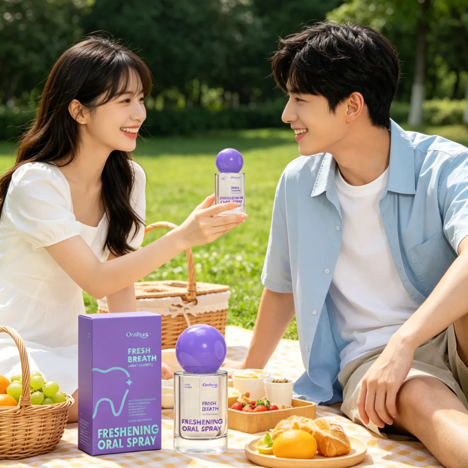 Oral Spray Portable Breath Freshener