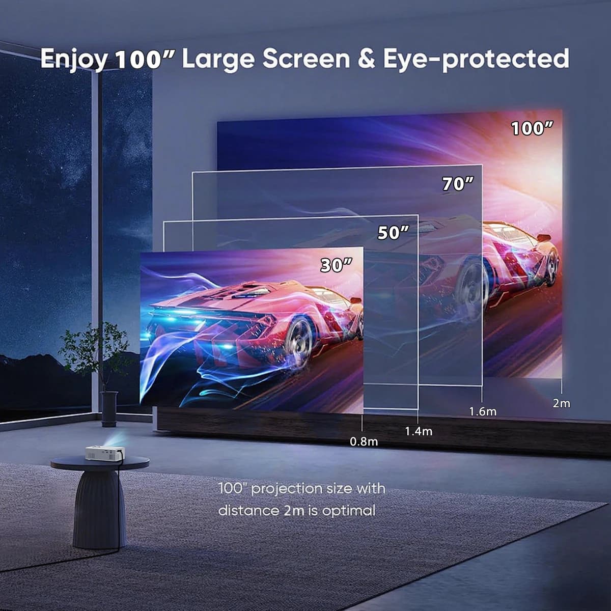 Mini Projector Z1 Manual Focus Home Theater Projector with HDMI USB AV 3.5mm Audio Projector Projecteur Vidéo