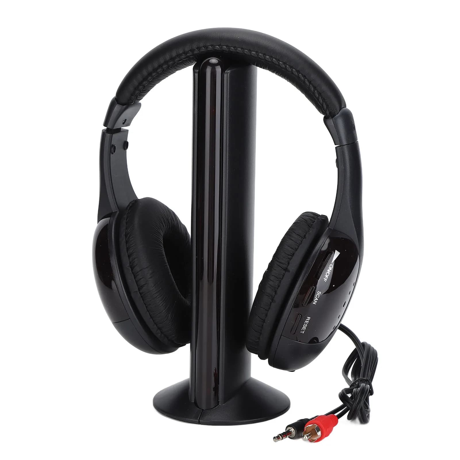 Wireless Over-Ear Headphones with FM Radio