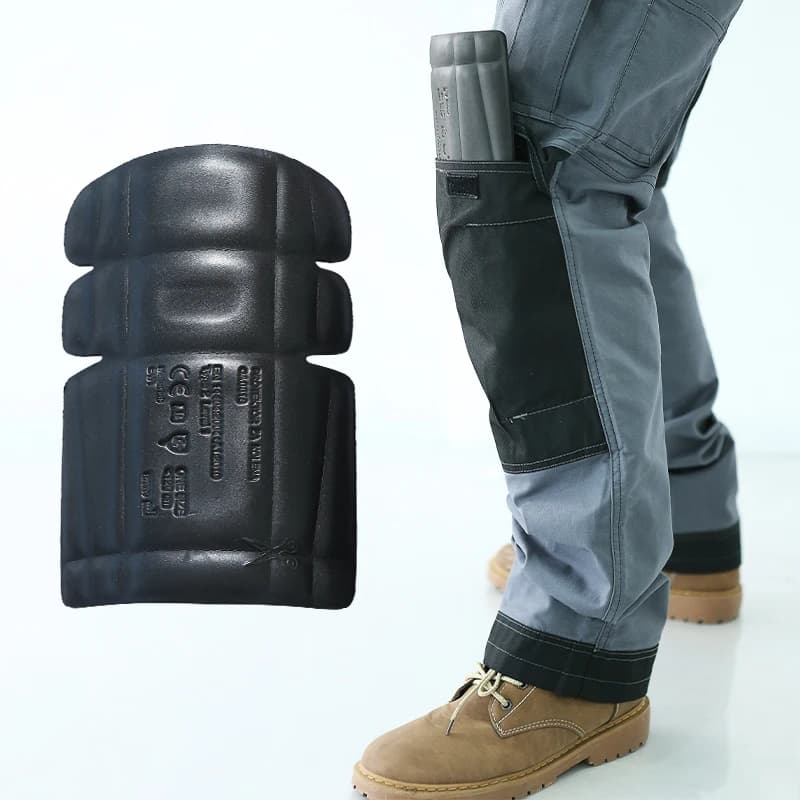 Men's Multifunctional Work Pants with Reflective Tape