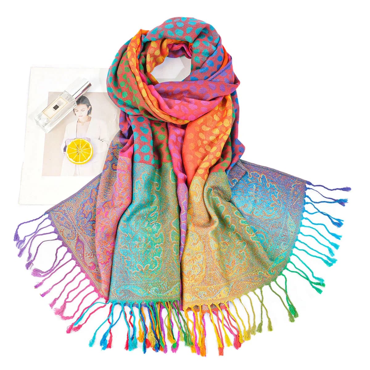 Luxury Satin Silk Pashmina Shawl Wrap