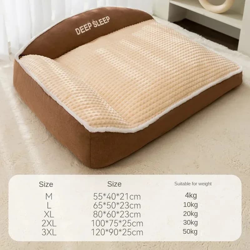 Small Dog Bed with Cushioned Comfort