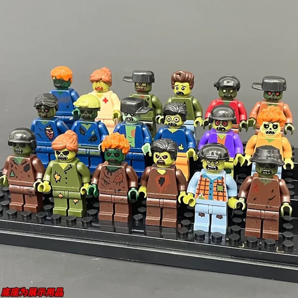 Building Block Humanoid Mini Figures