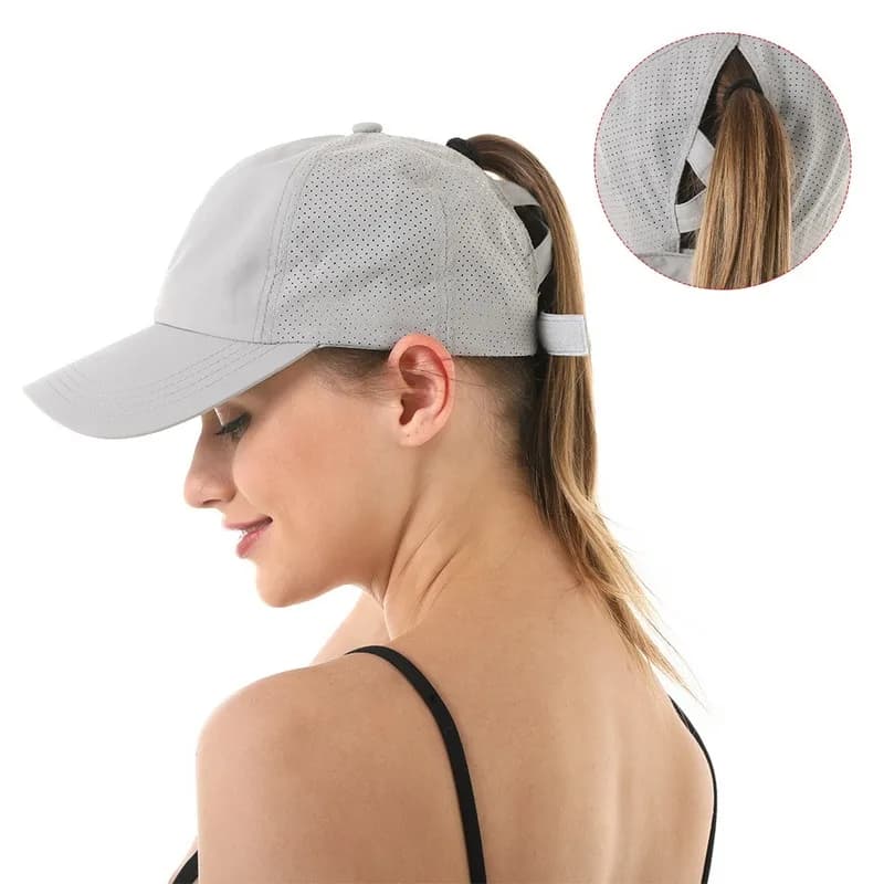 Women's Ponytail Baseball Cap