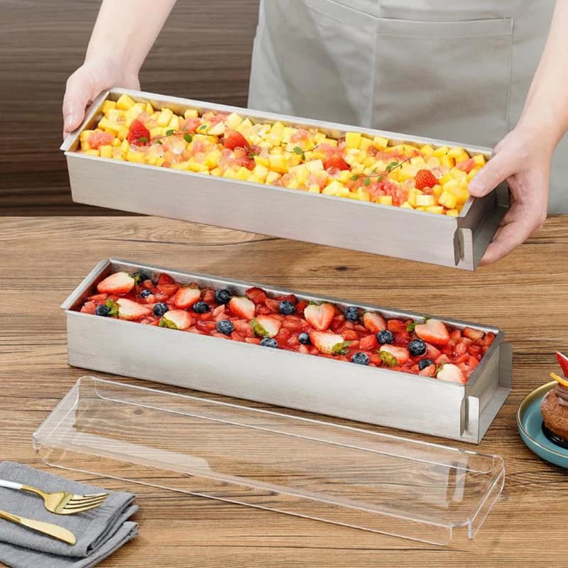 Stainless Steel Rectangle Tiramisu Cheesecake Mold