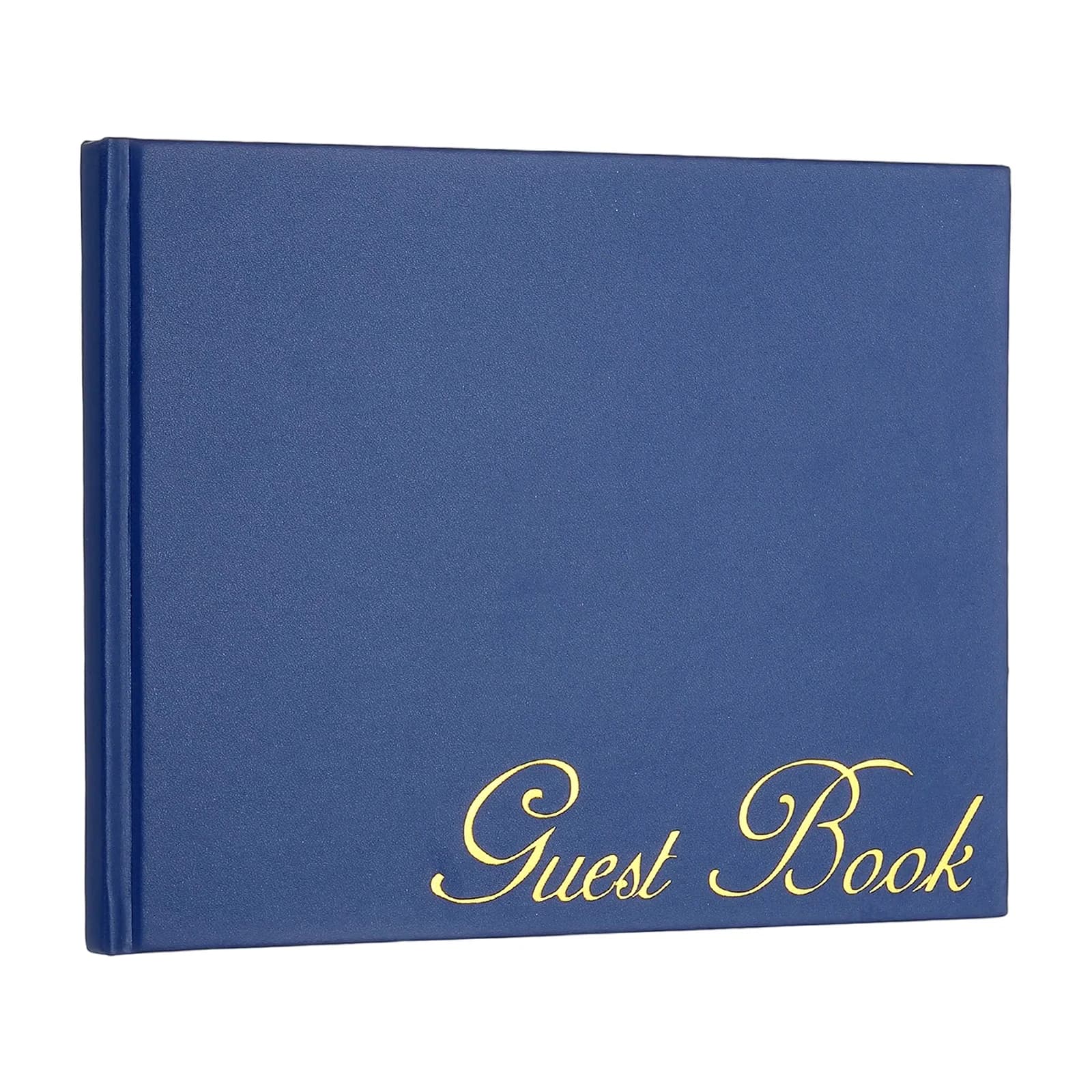 Elegant Leather Guest Book