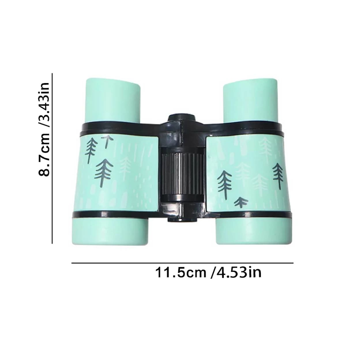 Forest-Style Printed 4X30 Optical Binoculars