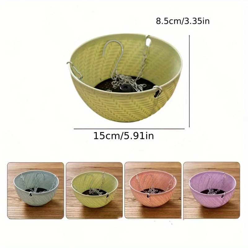 Hanging Flower Pots for Garden and Balcony