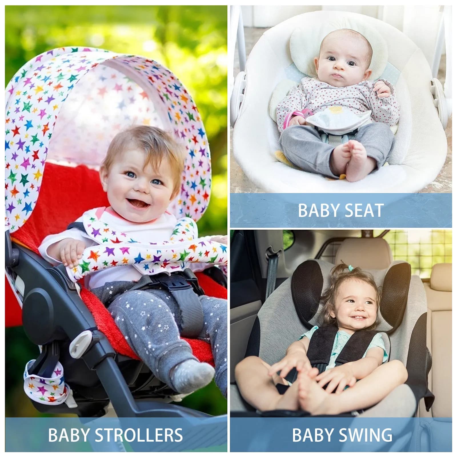 Universal Infant Stroller Seat Cushion