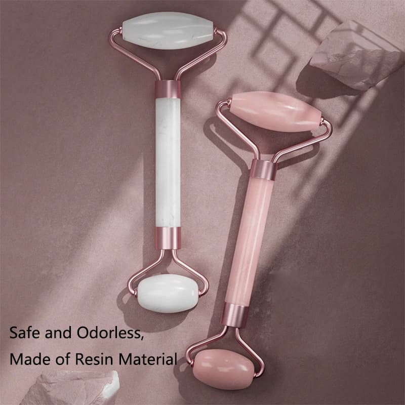 Jade and Crystal Facial Massage Roller