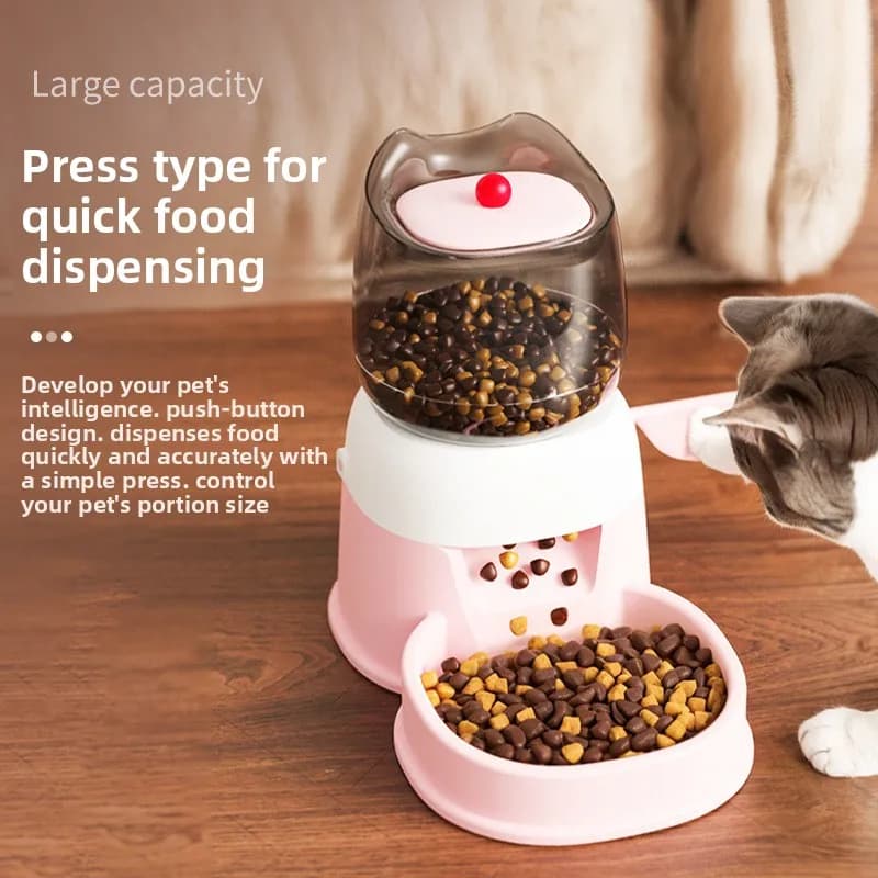 Automatic Pet Feeder with Foot Pedal