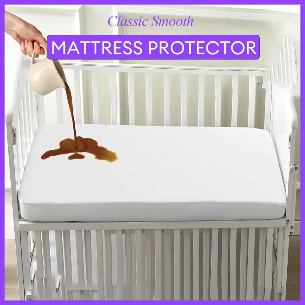 Crib Mattress Protector Waterproof Cover