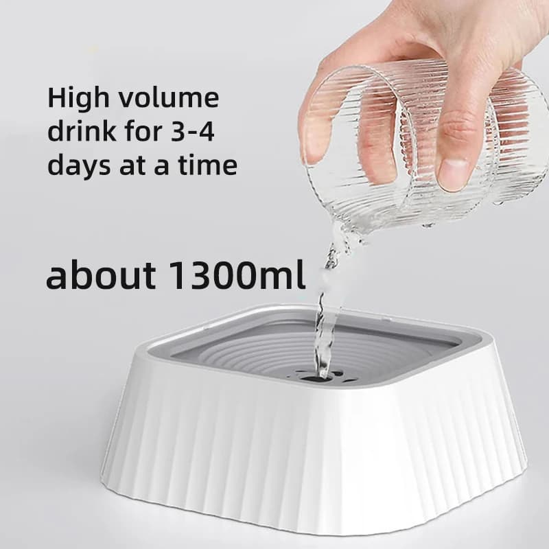 Spill-Proof Water Bowl for Pets