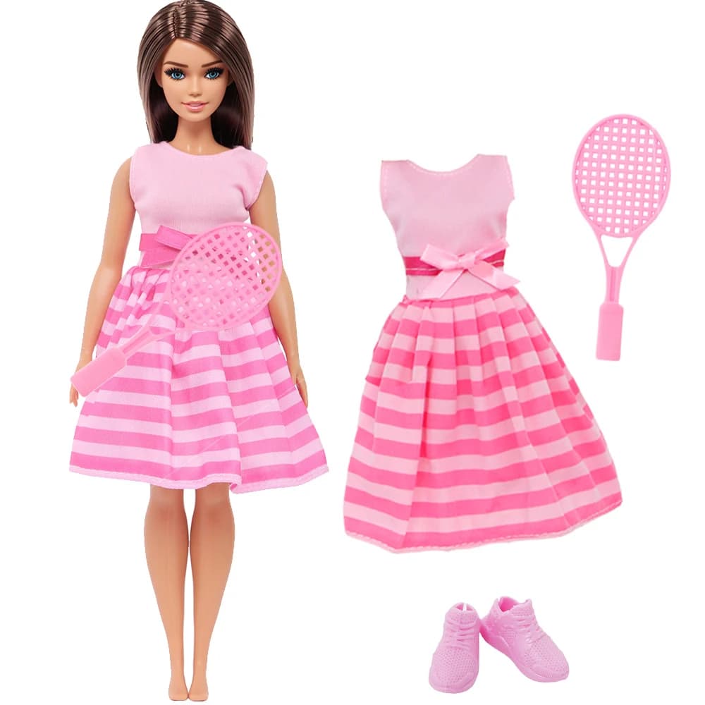 Doll Dress Outfit With Accessories