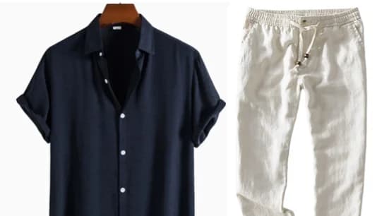 Men's Clothing 2025 Casual Fashion Top and Pants Men's Set,For Customized Products, Please Contact Us