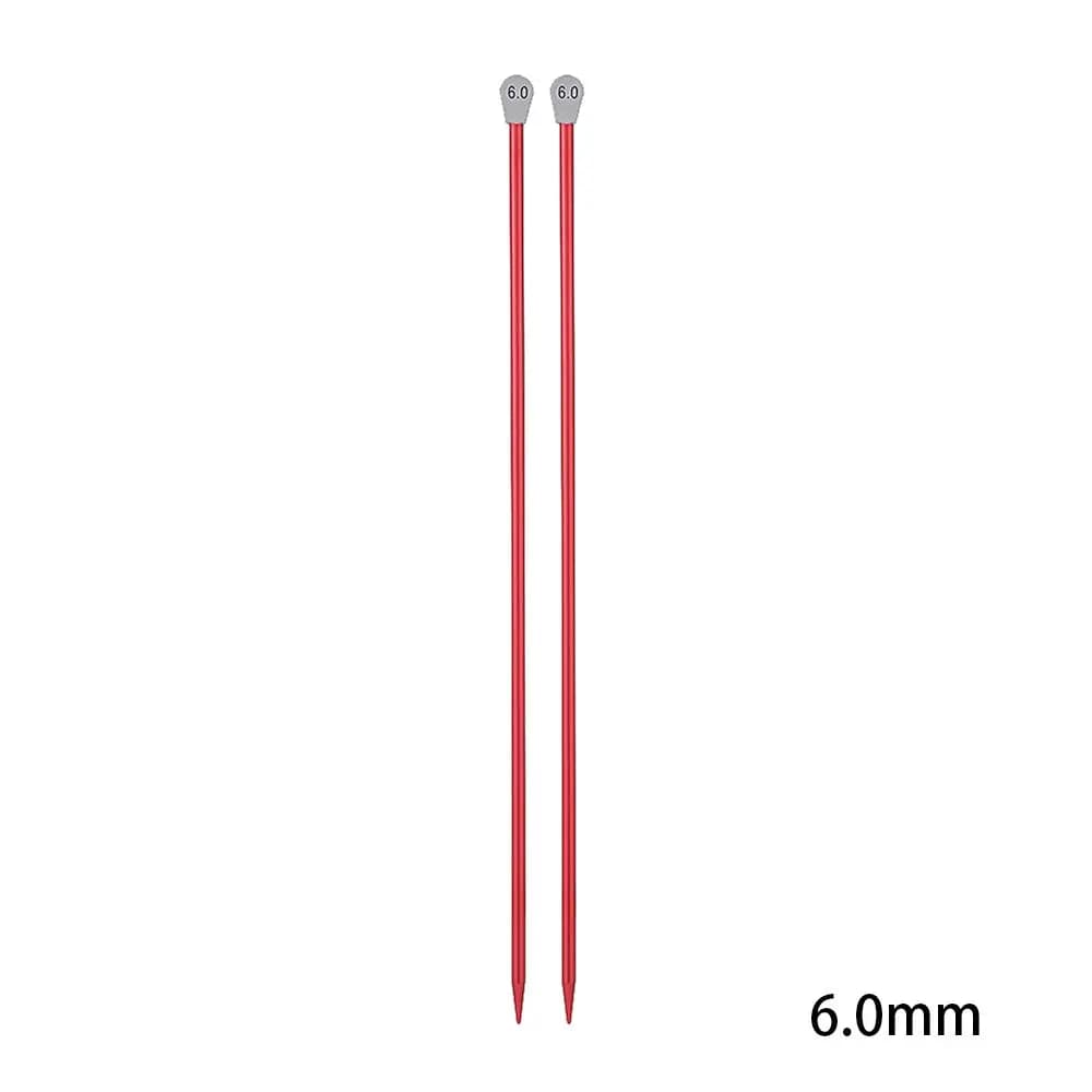 Aluminum Straight Knitting Needles 35cm
