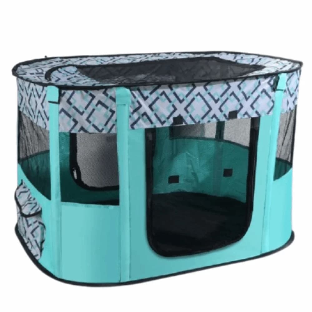 Portable Collapsible Pet Playpen with Oxford Cloth