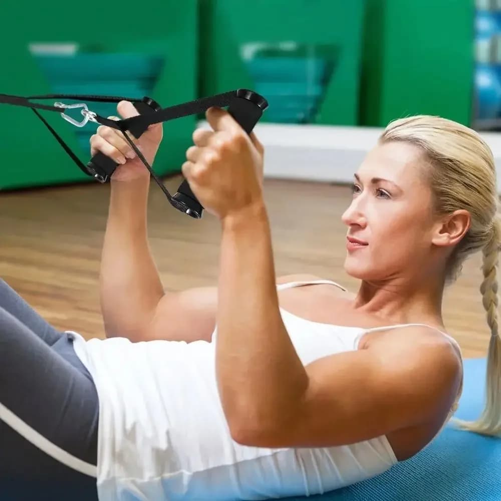 Resistance Bands Exercise Band Handle Fitness Accessorie Exercise Workout Pull Rope Grip Gym Accessories Fitness Equipment
