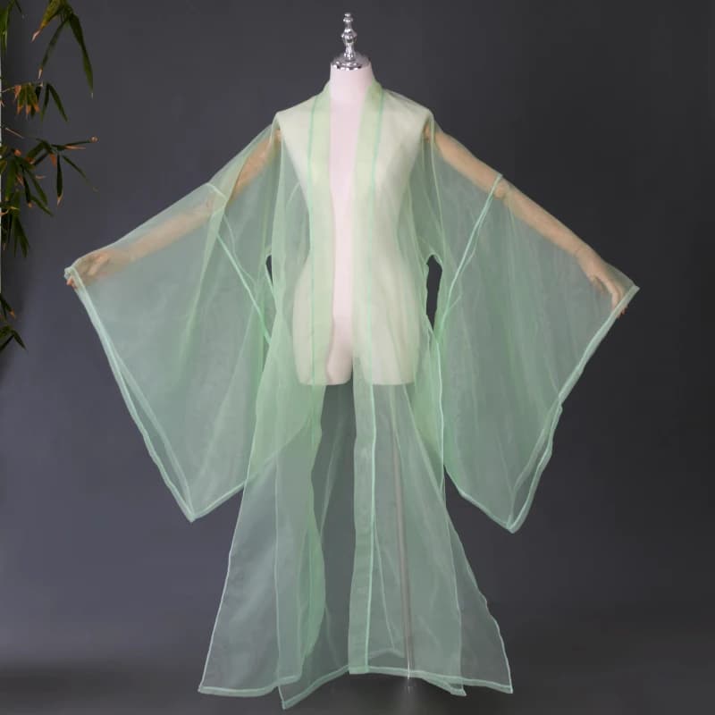 Women's Chiffon Hanfu Cloak Overcoat