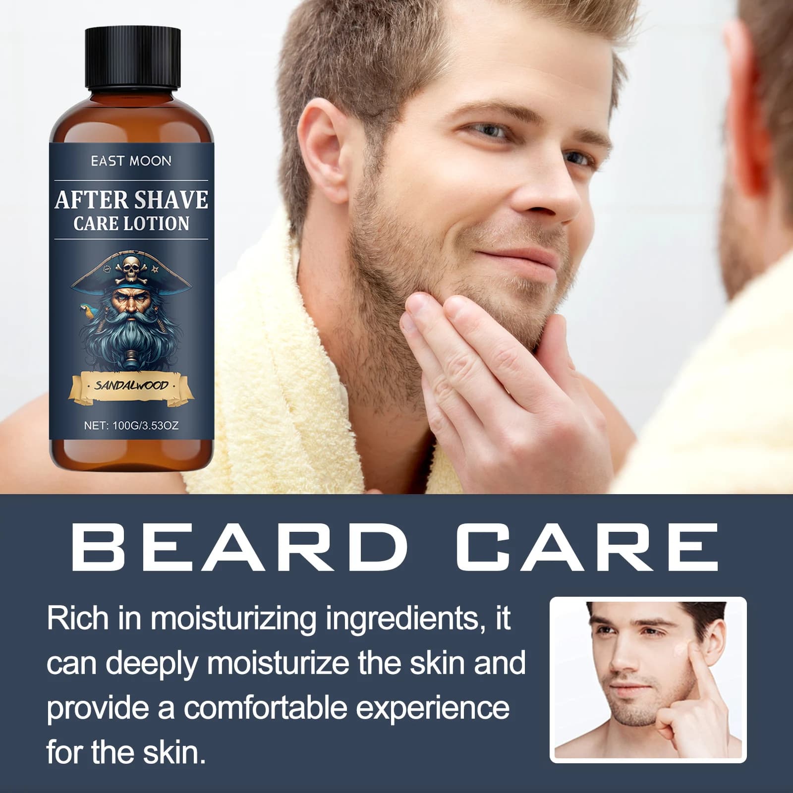 Men's After Shave Balm Moisturizer
