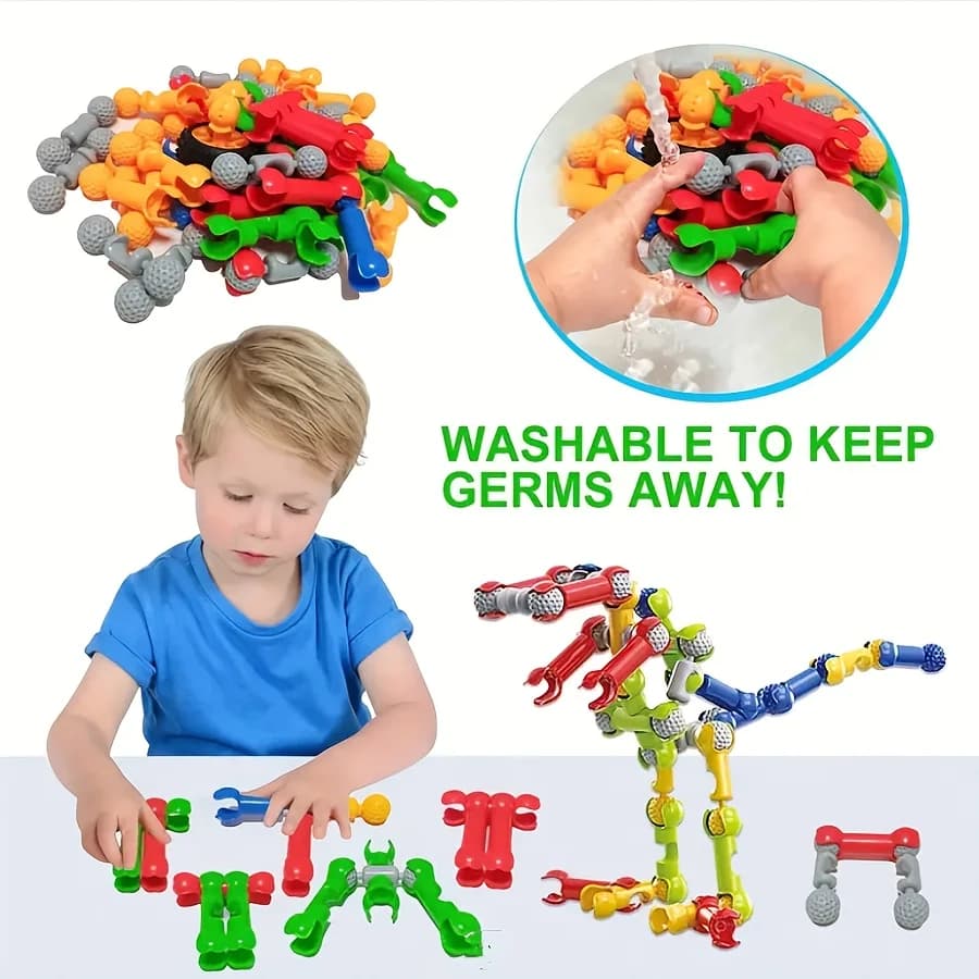 Creative Building Blocks STEM Toy Set